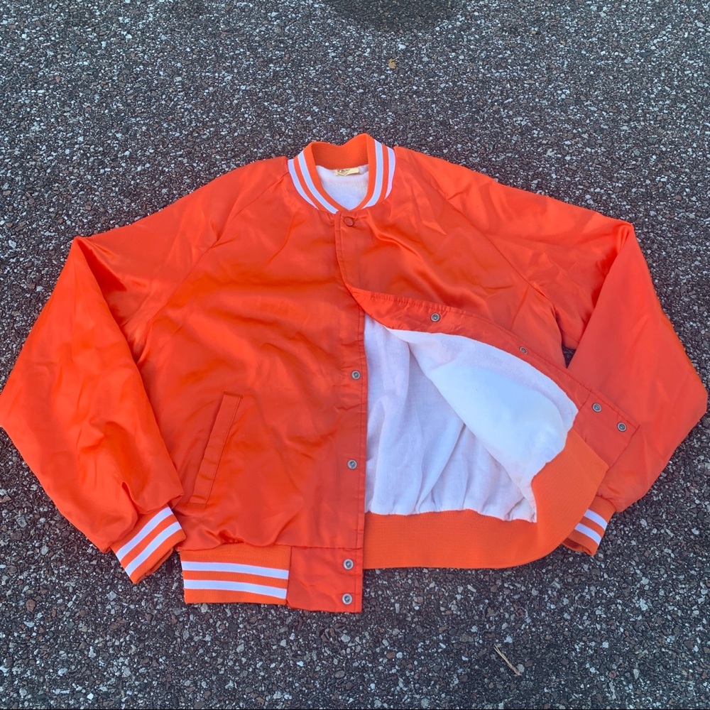 Vintage UF Florida Gators Chalk Line Satin Jacket - Picture 3 of 6